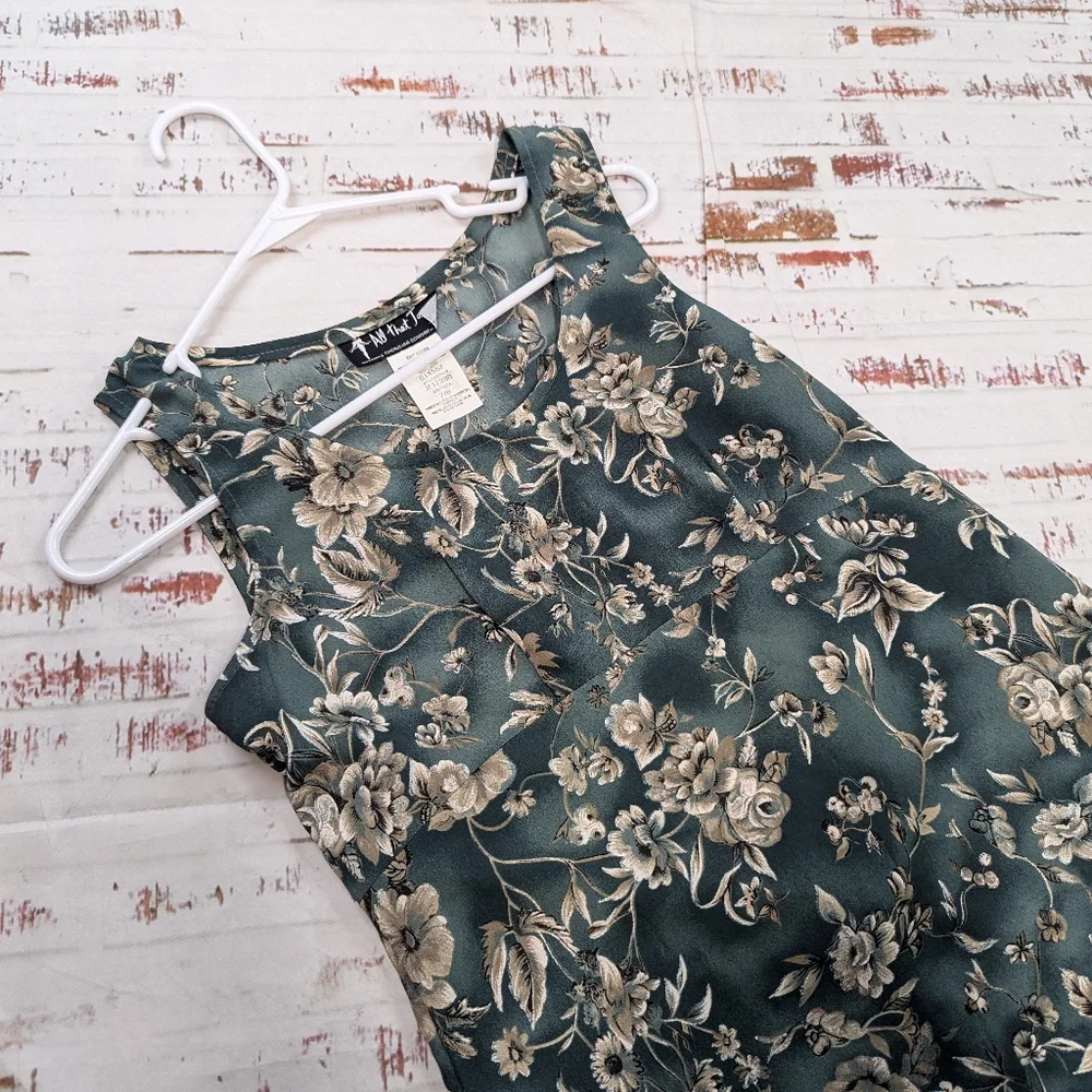 Vintage 90's All That Jazz maxi dress with tie back - Picture 4 of 7